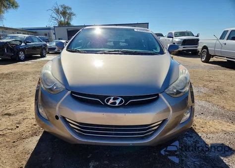 2013 Hyundai Elantra Gls из США, поврежденный, VIN 5NPDH4AE4DH412409